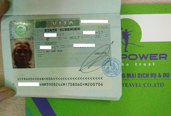 Chúc mừng quý khách có visa Schengen